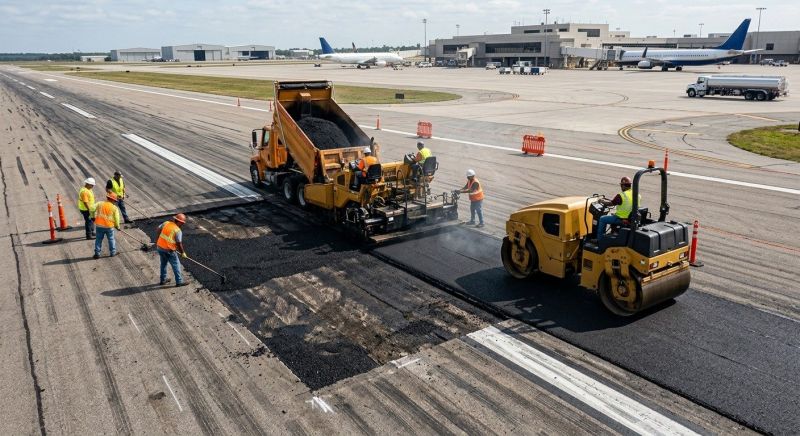 Airport Runway Repair in Hilton Head Island, SC