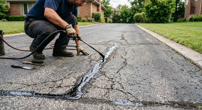 Asphalt Cracks Repair in Orange County, CA