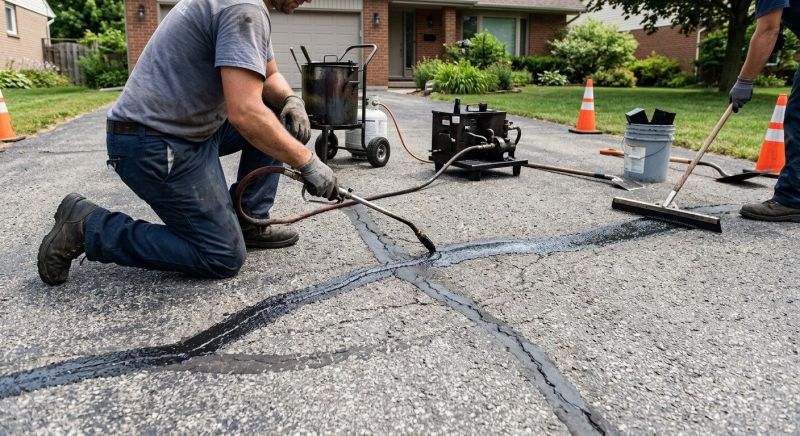 Asphalt Driveway Repair in Orange County, CA
