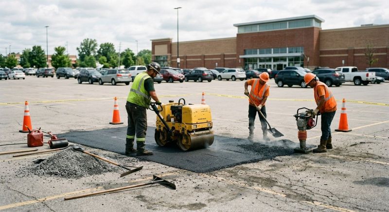 Commercial Paving Repair in Pasadena, CA