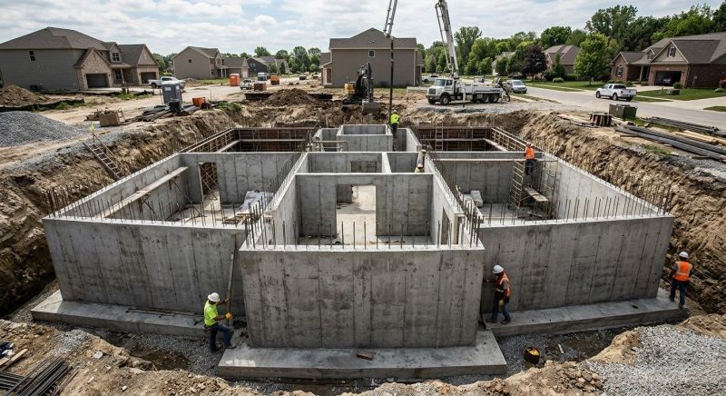 Deep Foundation Installation in Fredericksburg, VA