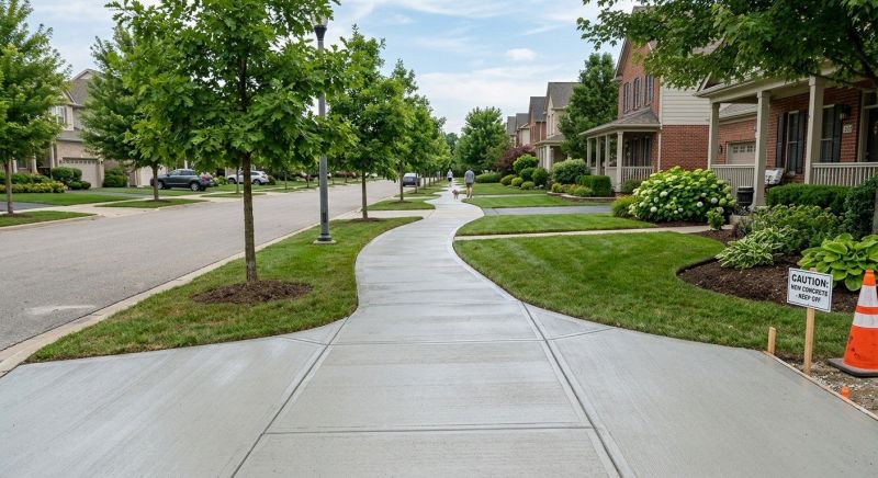 Sidewalk Construction in Salt Lake City, UT