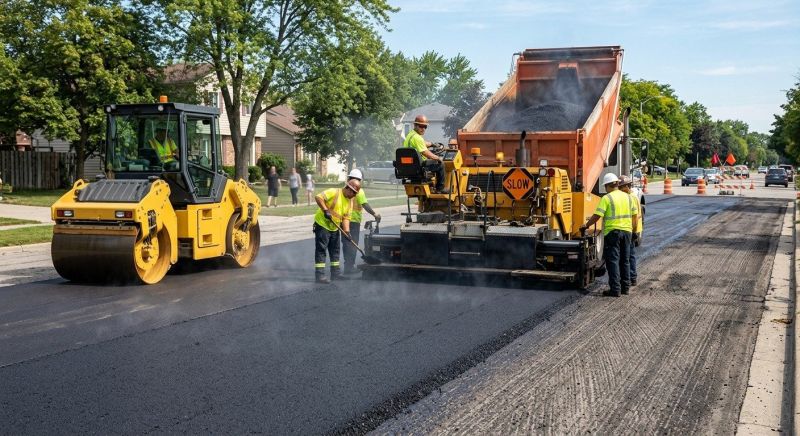 Subdivision Paving in Los Angeles, CA