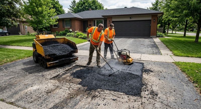Asphalt Driveway Repair in Savannah, GA
