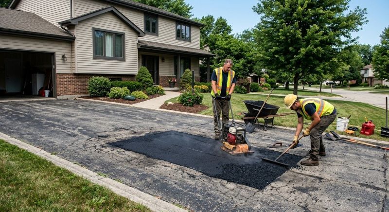 Asphalt Driveway Repair in Los Angeles, CA