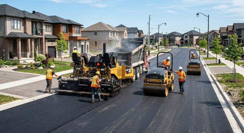 Asphalt Road Installation in Hilton Head Island, SC