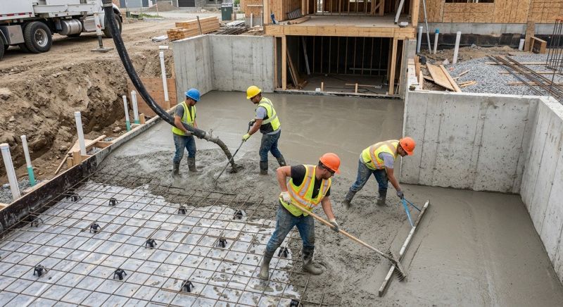 Basement Concrete Installation in Charleston, SC