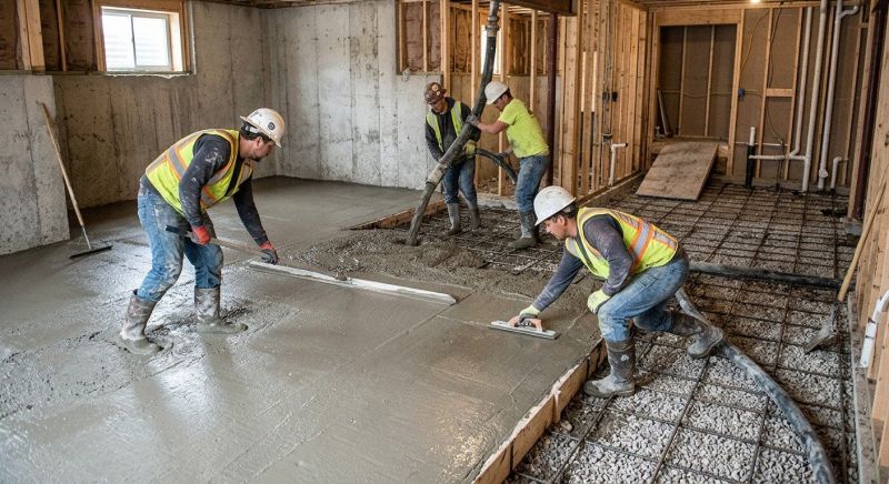 Basement Concrete Pouring in Columbus, OH
