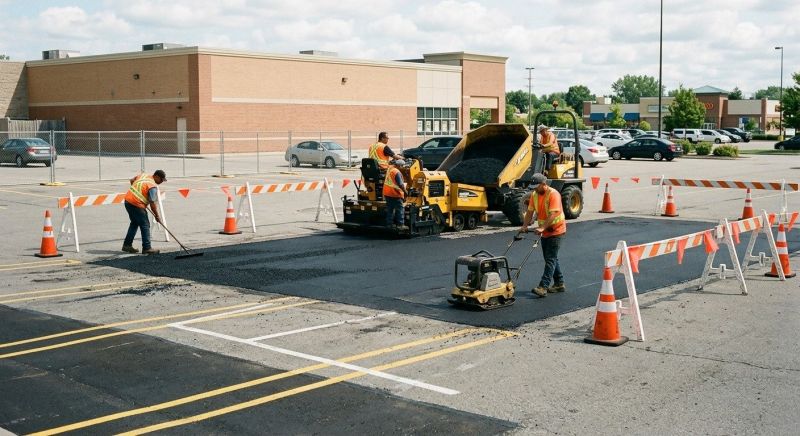 Church Parking Lot Repair in Little Rock, AR