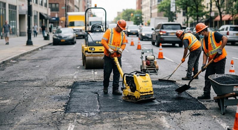 Commercial Pothole Repair in Little Rock, AR