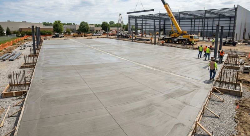 Commercial Slab Construction in Fort Wayne, IN