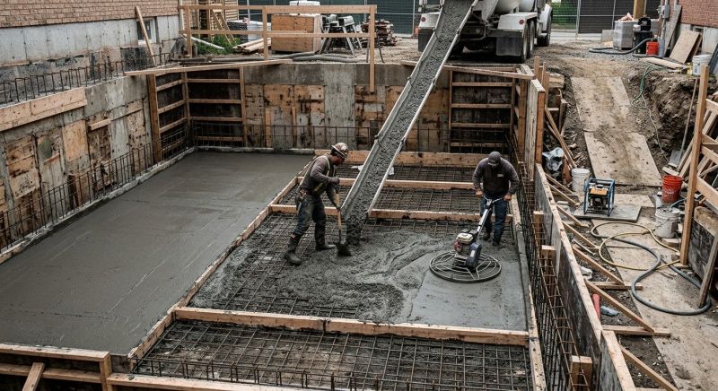 Concrete Basement Pouring in Charleston, SC