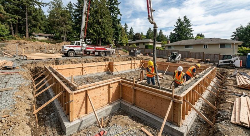 Concrete Foundation Installation in Fort Worth, TX