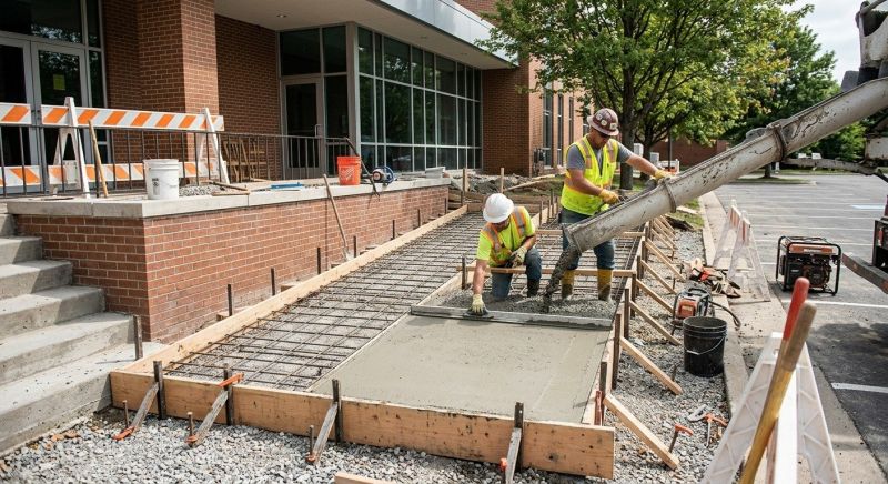 Concrete Ramp Installation in Fort Collins, CO