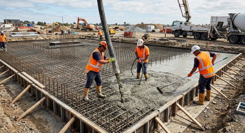 Foundation Pouring in Columbus, OH