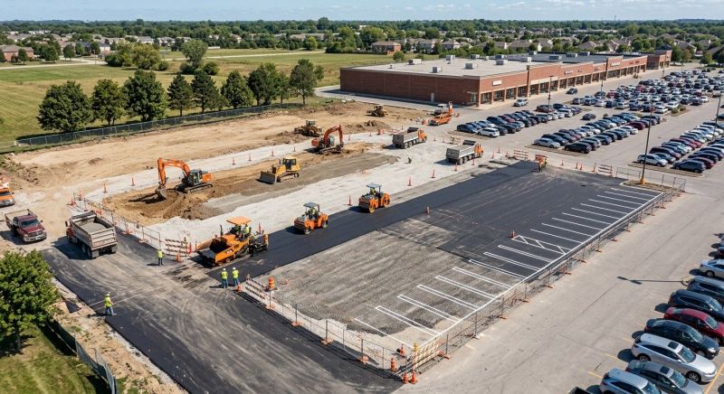 Parking Lot Expansion in Los Angeles, CA
