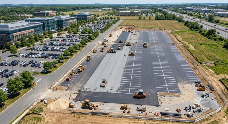 Parking Lot Expansion in Los Angeles, CA