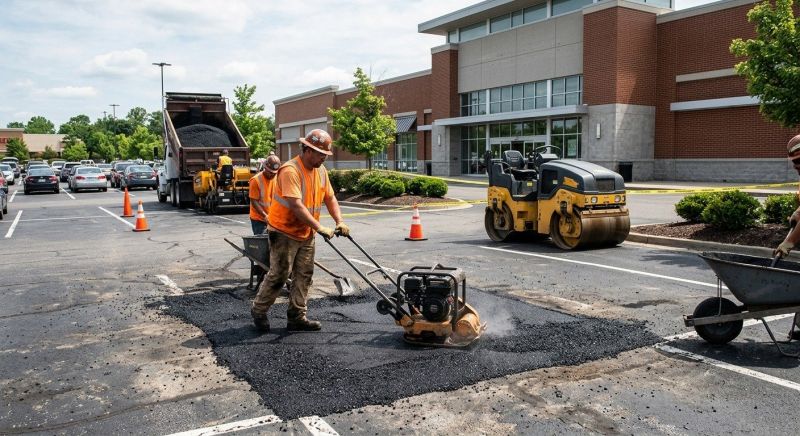 Parking Lot Repair in Orange County, CA