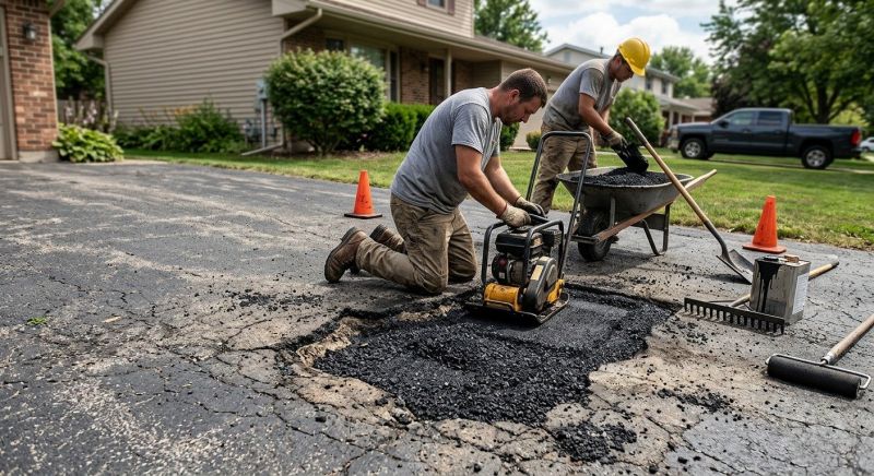 Paved Driveway Repair in Los Angeles, CA