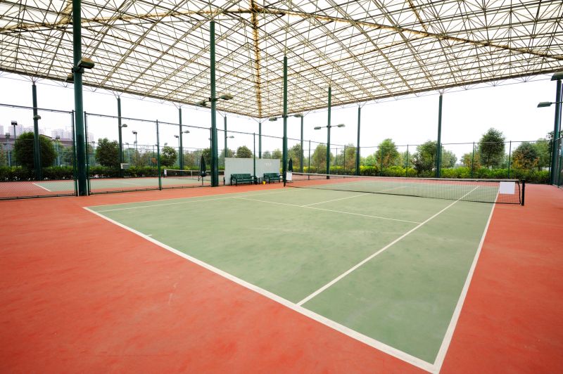 Completed Tennis Court
